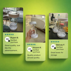 EasyPickle™ Pickle Jar With Built-In-Fork