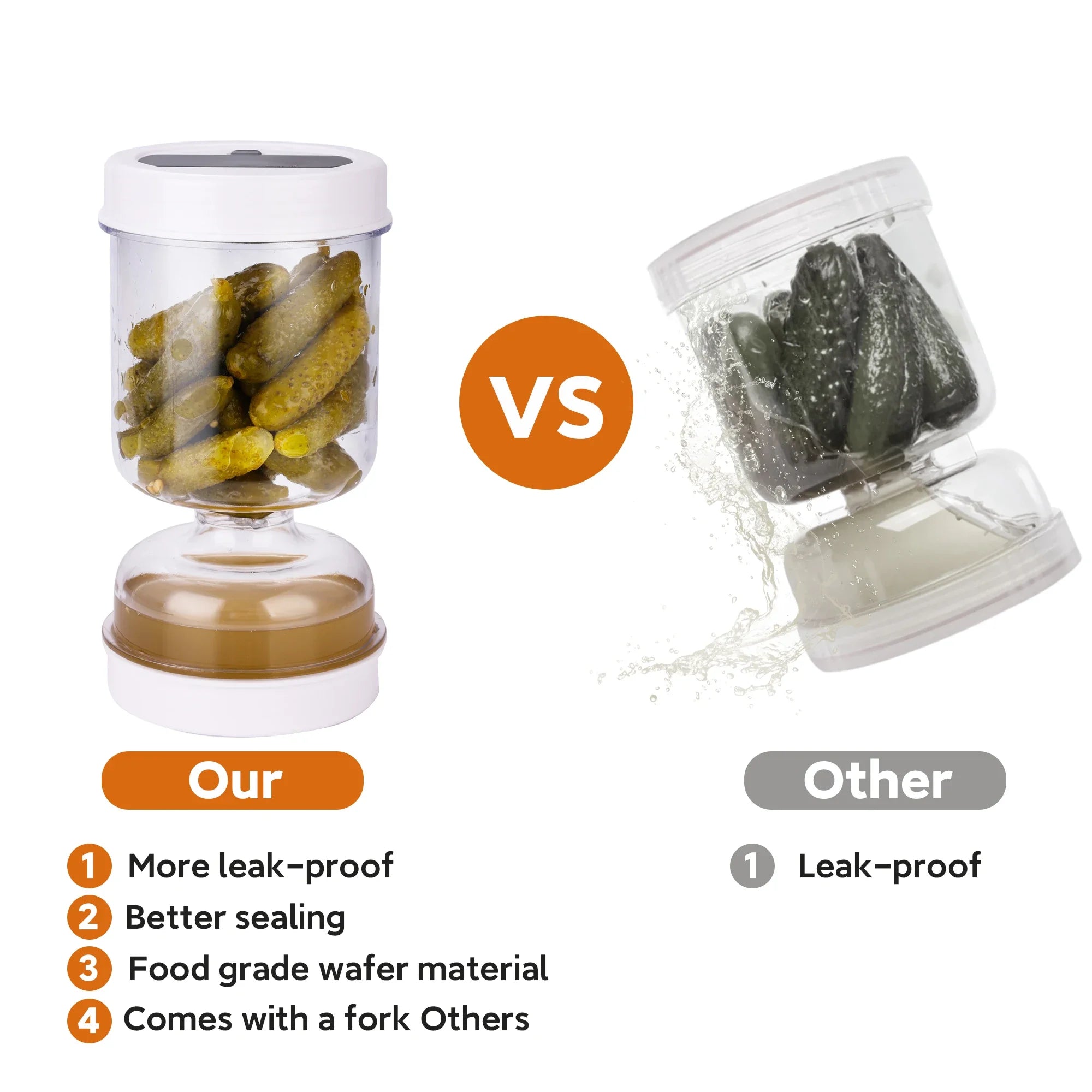 EasyPickle™ Fork Jar